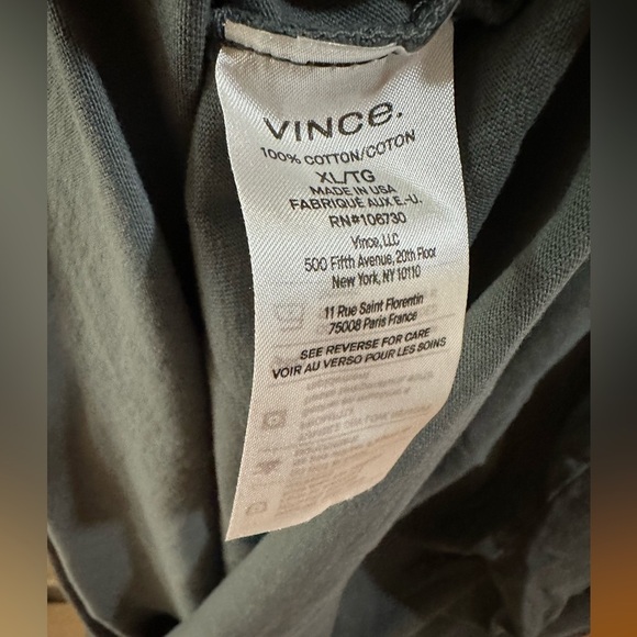 Vince Mens long sleeve shirt size XL - Picture 4 of 6